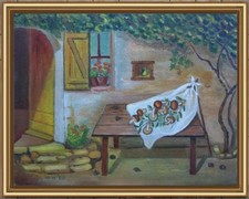 Arte naif pergola usato  Italia