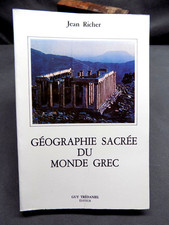 Géographie sacrée grec d'occasion  Poitiers
