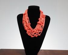 Collana corallo rosa usato  Brescia
