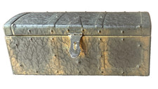 Kennedy MFG Van Wert Ohio caixa de bugigangas de metal baú de tesouro vintage 10 x 4 x 6 comprar usado  Enviando para Brazil