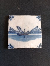 Ancien carreau faïence d'occasion  Verquin