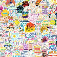 300pcs affirmation stickers d'occasion  Expédié en France