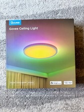 Luminária de teto inteligente Govee, luminária de teto LED RGBIC, 2400LM montagem embutida comprar usado  Enviando para Brazil