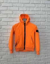 Chłopięca kurtka bomberka Stone Island Junior z pełnym zamkiem błyskawicznym Bluza z kapturem Soft Shell Pomarańczowa 10Y na sprzedaż  PL