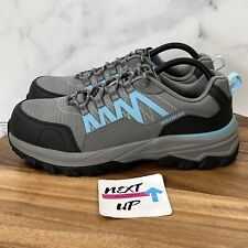 Zapatos de seguridad para mujer Skechers Work Comp Toe gris azul talla 9,5 segunda mano  Embacar hacia Argentina