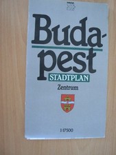Stadtplan landkarte budapest gebraucht kaufen  Neustadt in Sachsen