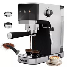 Máquina de café espresso whall tela sensível ao toque 20 barras – Espumador de leite, tanque de 1,5 L, aço inoxidável , usado comprar usado  Enviando para Brazil