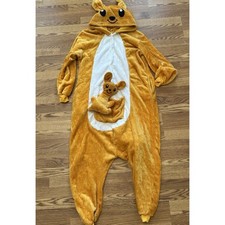 Pijama Kangaroo Pj’s Adulto Cosplay Animal Roupa de Dormir Excelente Estado Usado Tamanho Grande comprar usado  Enviando para Brazil