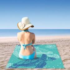 Cobertor de praia impermeável tapete de praia à prova de areia para parques de praia (B 200x140cm), usado comprar usado  Enviando para Brazil