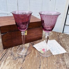Vintage cranberry coloured for sale  LEEDS