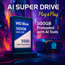 Super Drive de IA de 500 GB – Difusão estável, modelos locais de IA, biblioteca de conhecimento comprar usado Super Drive de IA de 500 GB – Difusão estável, modelos locais de IA, biblioteca de conhecimento comprar usado  Enviando para Brazil