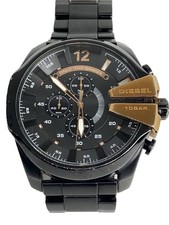 DIESEL DZ-4309 relógio analógico de quartzo preto design ousado mostrador grande excelente Japão comprar usado  Enviando para Brazil