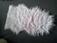 Shaped shag rug for sale  BRAINTREE