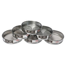 Peneira de teste padrão de laboratório de abertura 4-1000 malha 4.75-0.015mm malha inoxidável 10-30cm, usado comprar usado  Enviando para Brazil