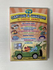 Dvd cartoni canzoni usato  Verona
