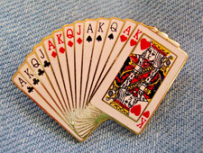 Pin spielkarten skatblatt gebraucht kaufen  Dallgow