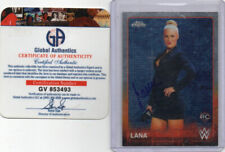 LANA 2015 TOPPS CROMO AUTÓGRAFO CARTÃO DE CONTROLE REMOTO ASSINADO À MÃO WWE SUPERSTAR CERTIFICADO GAI comprar usado  Enviando para Brazil