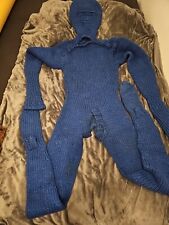 Blauer woll catsuit gebraucht kaufen  Berlin