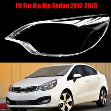 Ajuste para Kia Rio Sedan 2012-2013 Farol Capa Transparente Lente Tampa Esquerda 1 Peça comprar usado  Enviando para Brazil