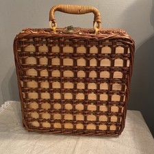 Vintage wicker rattan for sale  Charlotte