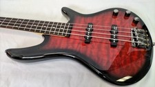 Usado, GIO IBANEZ GSR180 Usado Okoumebody Bordo Pescoço Roxo Coração escala com Softcase comprar usado  Enviando para Brazil