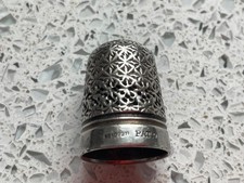 Victorian 1889 thimble for sale  PENARTH
