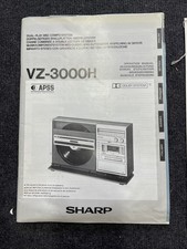 Sharp 3000h bedienungsanleitun gebraucht kaufen  Leipzig
