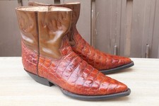 Boots santiags cuir d'occasion  Lagny-sur-Marne