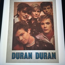 Vintage Duran Duran Rock Industrial Iron-On Transferência de Música Colecionável 2 comprar usado  Enviando para Brazil