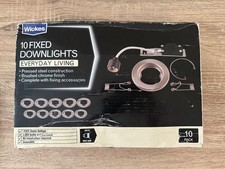 Wickes fixed downlights for sale  DERBY