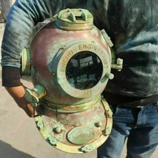 Antque diving helmet for sale  Glen Allan
