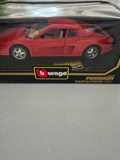 Burago ferrari testarossa gebraucht kaufen  Ehekirchen