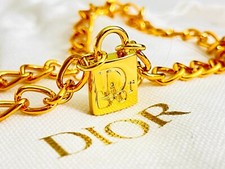 Dior necklace logo for sale  Miami Beach