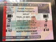 Rare 1987 cup for sale  BUXTON