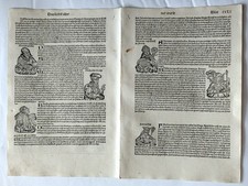 Riginal inkunabel blatt gebraucht kaufen  Nürnberg