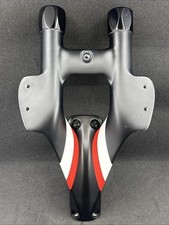 Usado, Bicicleta triatlo freio aro Cervelo P5 fibra de carbono alta montagem em barra aerodinâmica 3T Aduro comprar usado  Enviando para Brazil