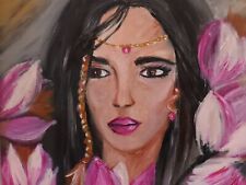 Quadro gitana acrilico usato  Baronissi