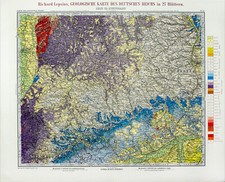 Lepsius geologische karte gebraucht kaufen  Dortmund