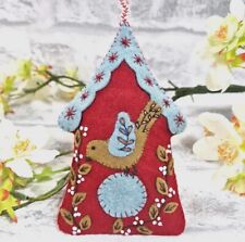 Folk birdhouse felt for sale  EASTBOURNE