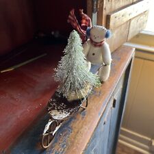 Primitive handmade snowman for sale  Columbiana