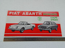 Brochure originale abarth usato  Santena