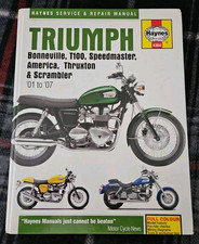 Haynes triumph bonneville for sale  Poughkeepsie