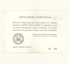 Papa paolo montini usato  Milano