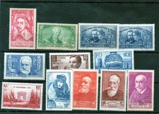 Lot timbres neufs d'occasion  Longpré-les-Corps-Saints