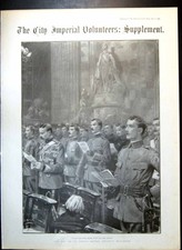 Antique print city for sale  UK