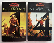 Troy Denning Dark Sun The Prism Pentad #1 & 4 trade ppb  1st print Verdant+Obsid, usado comprar usado  Enviando para Brazil
