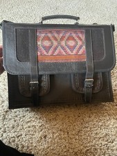 Leather briefcase messenger for sale  Escanaba