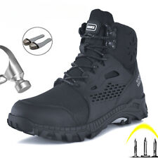 Botas de segurança masculinas sapatos de trabalho anti-esmagamento sapatos masculinos femininos botas antiderrapantes comprar usado  Enviando para Brazil