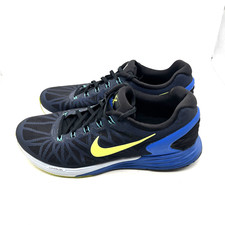 Tênis Nike LunarGlide 6 masculino EUA 12 azul Hyper Cobalt Volt 654433-004 comprar usado  Enviando para Brazil