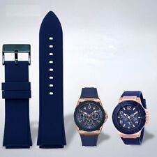 Usado, Pulseira de borracha de silicone para relógio Guess W0247G3 W0040G3 W0040G7 U0247G3 comprar usado  Enviando para Brazil